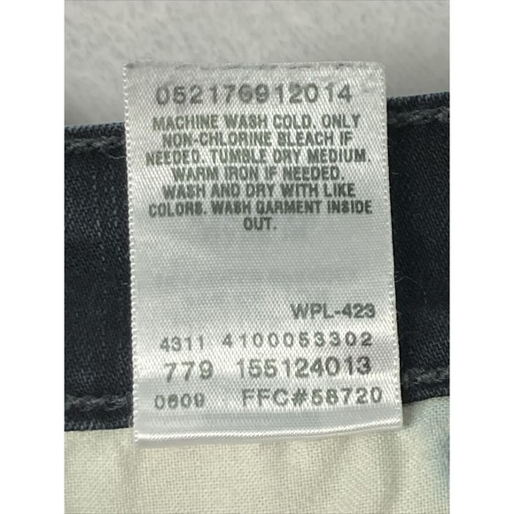 Levi's Boot Cut 512 Perfectly Slimming Womens Jeans Black Size 12 Short - Picture 15 of 16